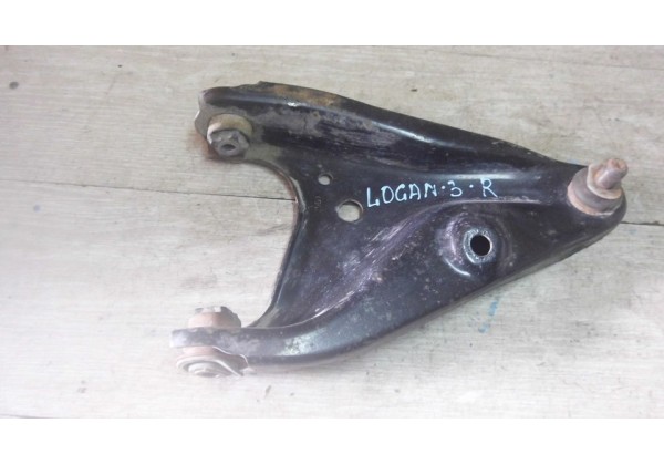 Ричаг передній правий Renault Logan, Sandero, 8200820918, 6001547519, 6001550910, 6001550447